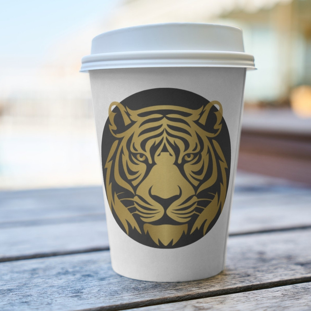 Lovely Tiger Head And Paw PNG Bundle Tiger Head Png Designs For Cricut HighQuality Tigers Silhouette Tiger Mascot Png 5