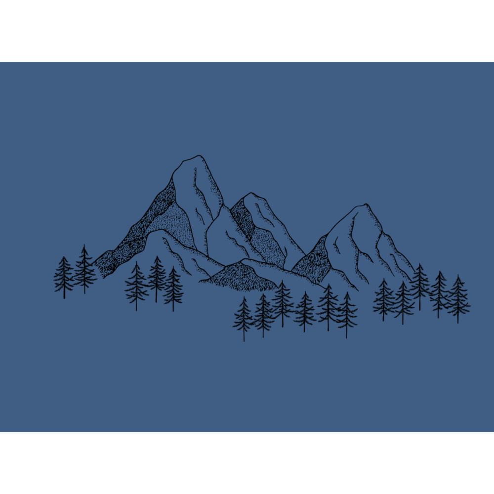 Handcrafted Mountain And Trees Wall Art Show Beauty Of Nature 2