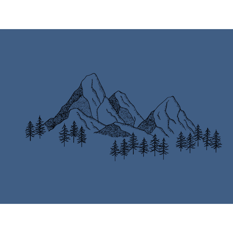 Handcrafted Mountain And Trees Wall Art Show Beauty Of Nature 2