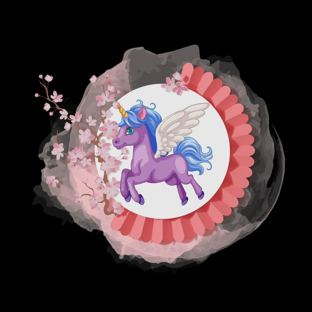 Adorable Baby Unicorn Watercolor Cute Unicorn Art Printable Nursery Decor  Digital Download Kids Shirt 2