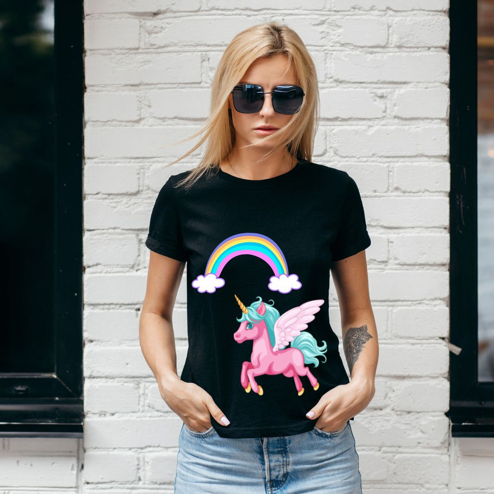 Adorable Baby Unicorn Watercolor Cute Unicorn Art Printable Nursery Decor  Digital Download Kids Shirt 4