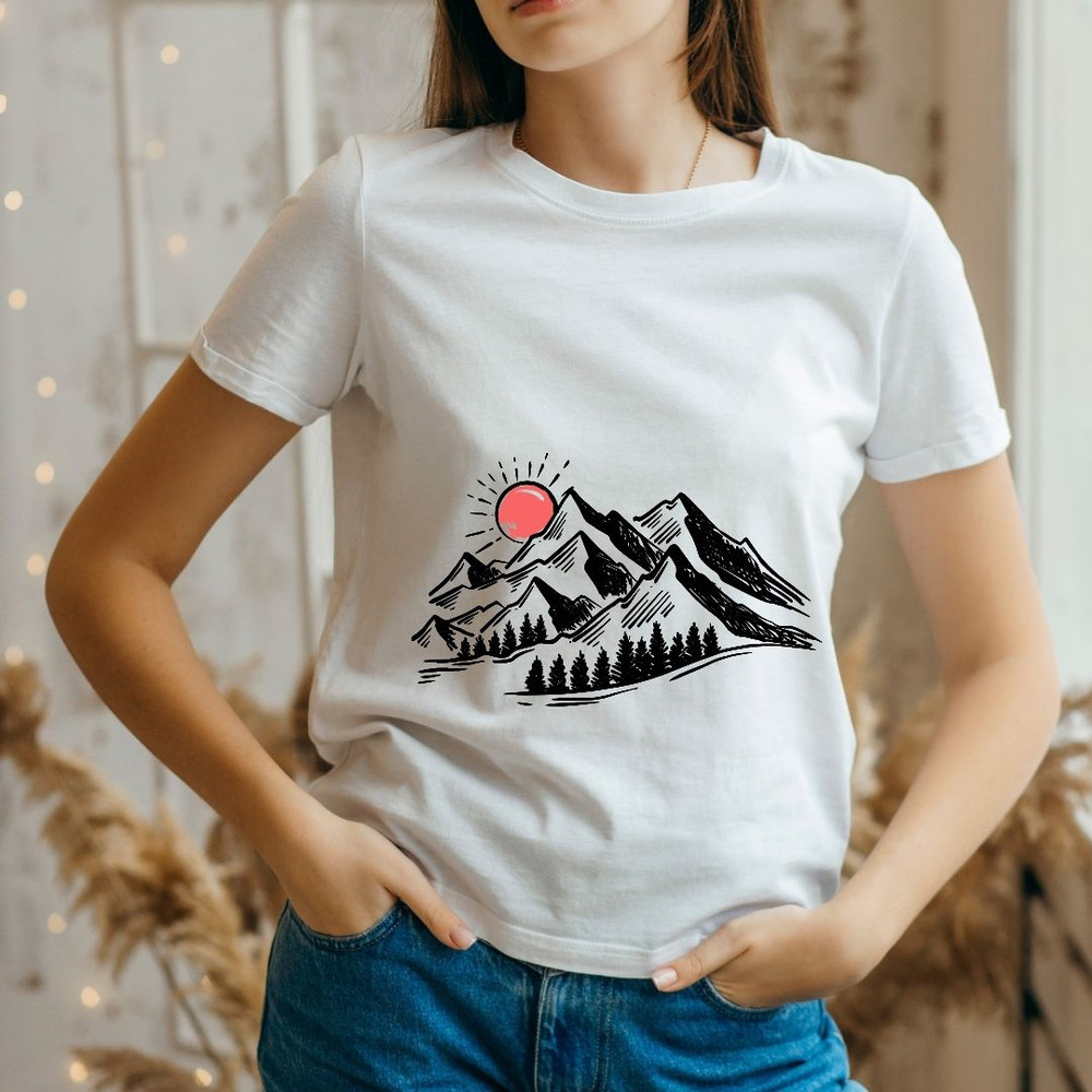 MEGA Mountains Svg Bundle Mountains And Trees SVG PNG Bundle Adventure Svg Mountain Svg Hand Drawn 1