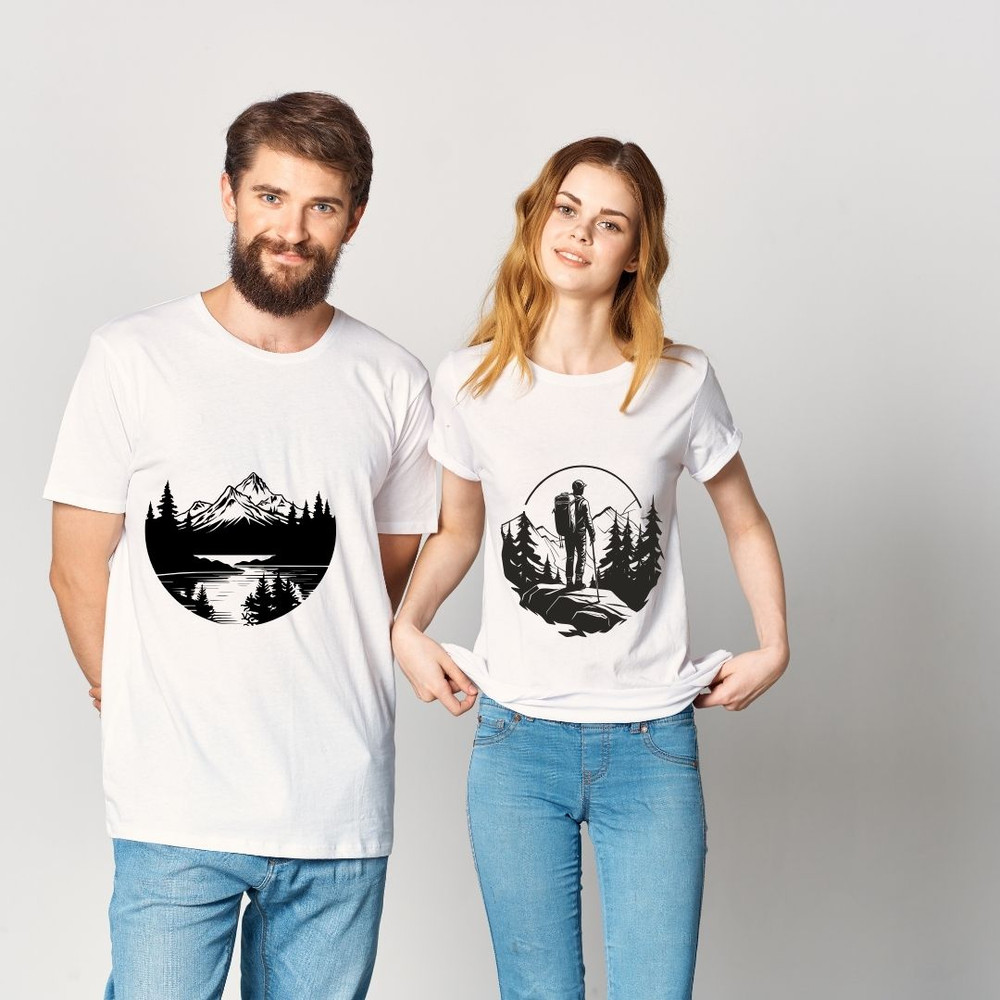 MEGA Mountains Svg Bundle Mountains And Trees SVG PNG Bundle Adventure Svg Mountain Svg Hand Drawn 2