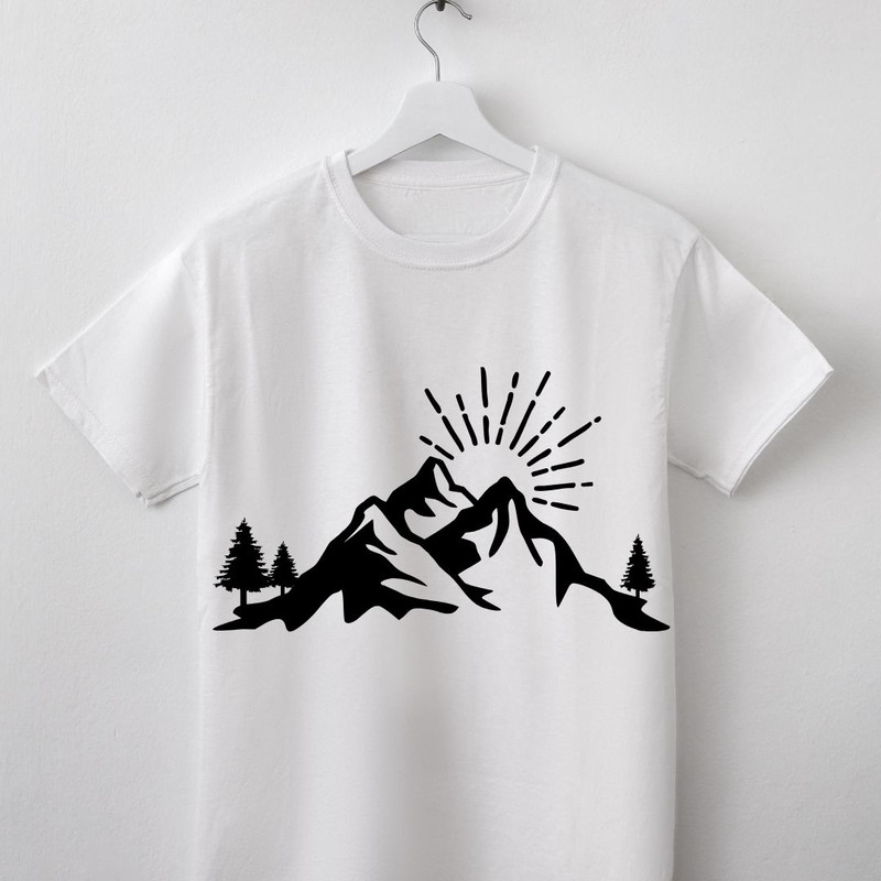 MEGA Mountains Svg Bundle Mountains And Trees SVG PNG Bundle Adventure Svg Mountain Svg Hand Drawn 4