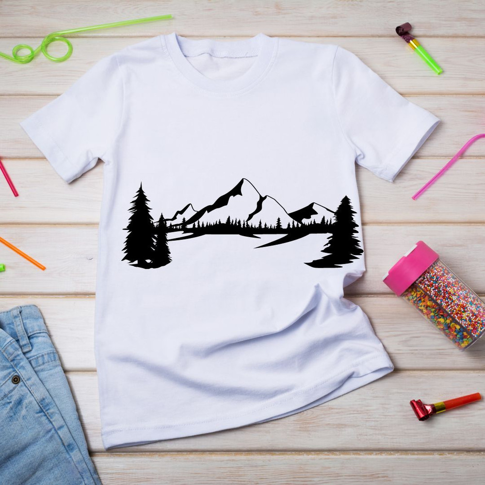 MEGA Mountains Svg Bundle Mountains And Trees SVG PNG Bundle Adventure Svg Mountain Svg Hand Drawn 5