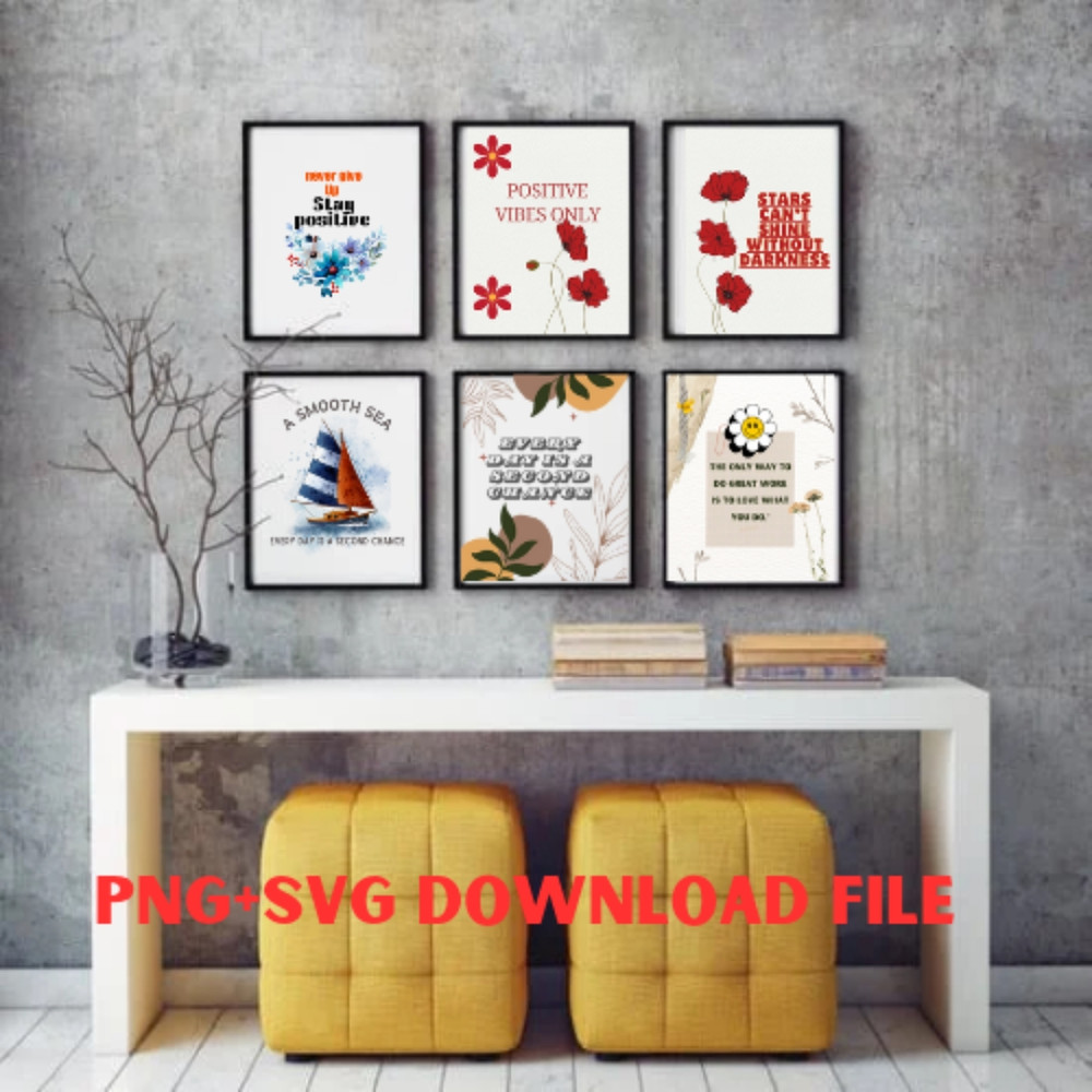 Digital Art Printable Wall Decor Quote Motivational Art Instant Download Custom Digital Designs Modern Home Print 0