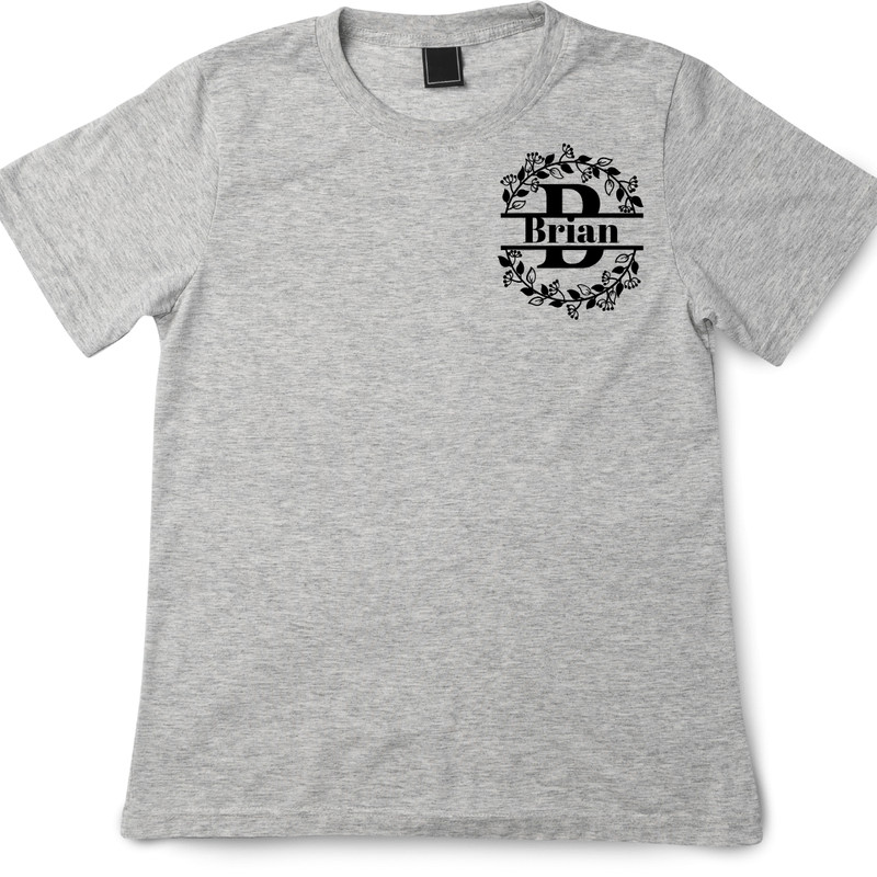 Cute Split Monogram Letters SVG Bundle Family Monogram Font Alphabet SVG Cut Files For Cricut Silhouette 6