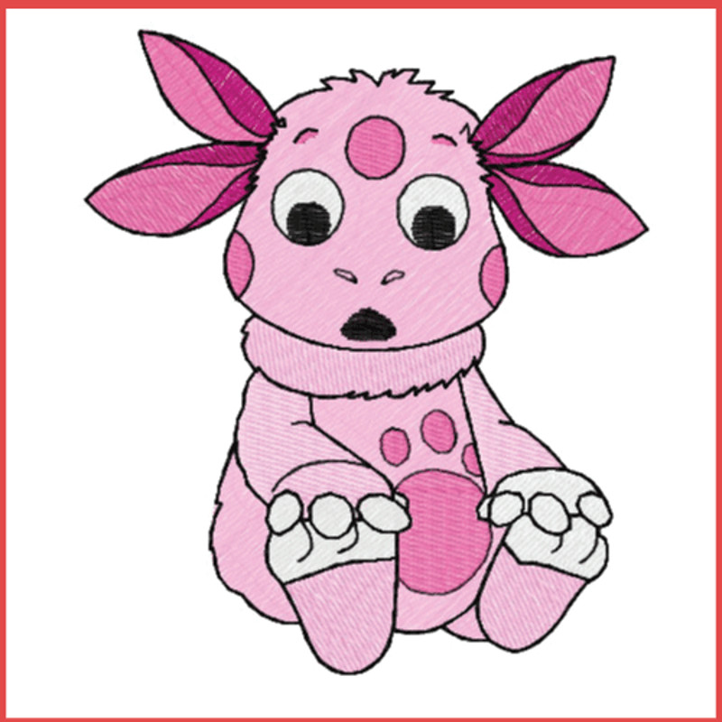 Lunatic Embroidery Design  Multiple Formats Available 0