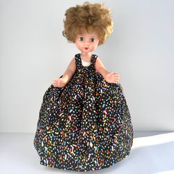 large vintage ussr russian cloth doll samovar kettle tea pot cover tag 16.5"