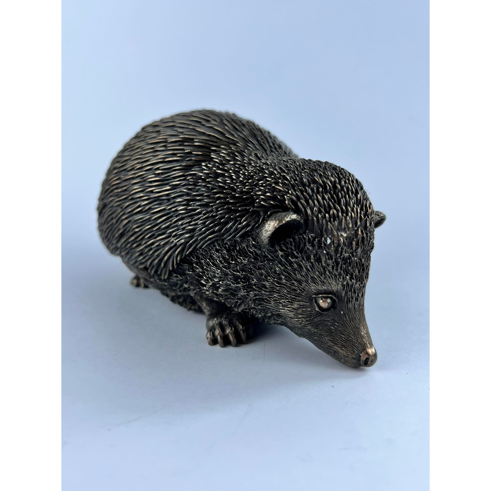 Hedgehog Statue Figure Polystone Bronze Home Decor Made In Italy 11 Kg 1