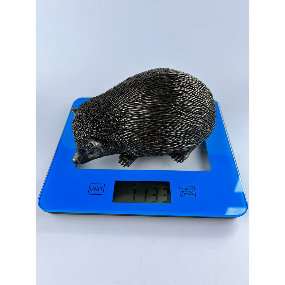 Hedgehog Statue Figure Polystone Bronze Home Decor Made In Italy 11 Kg 3
