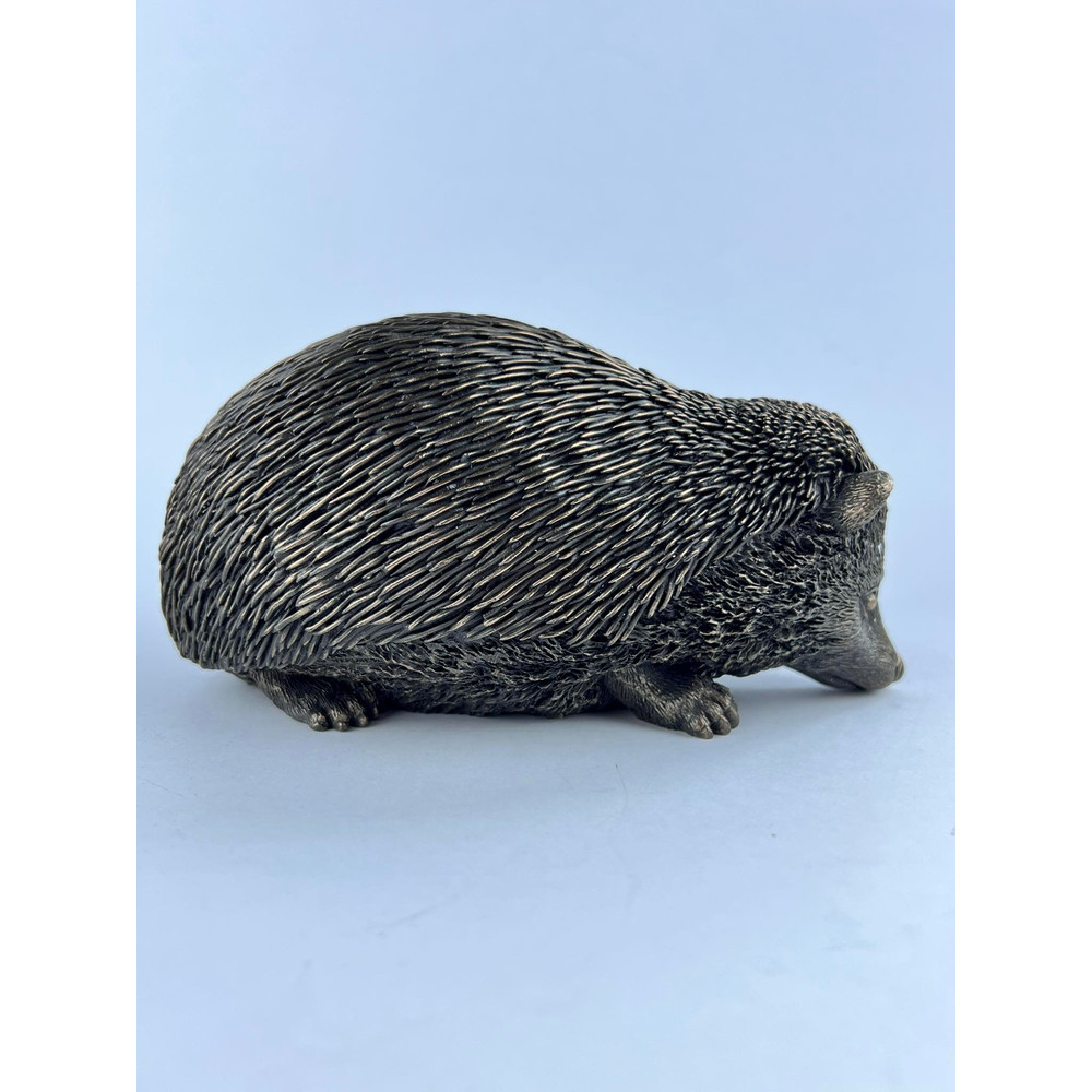 Hedgehog Statue Figure Polystone Bronze Home Decor Made In Italy 11 Kg 5