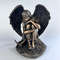 Angel Girl Statue Figure Polystone Bronze Home Decor Made In Italy 18 Cm 2
