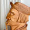 1970 Vintage Wall Hanging Plaque Hutsul Hand Carved Wooden Wood Ukraine Marked 2