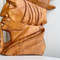 1970 Vintage Wall Hanging Plaque Hutsul Hand Carved Wooden Wood Ukraine Marked 3