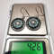 Vintage Womens EarringsOrnament Protection916 Sterling SilverJewelryEnamel 3