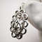 Vintage Pre Owned Womens Earrings Light Joy 925 Sterling Silver Jewelry 2