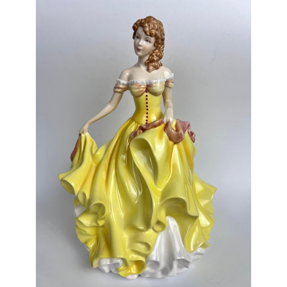 Royal Doulton Vintage Collectible Porcelain Figure Statue Pretty Lady England 0