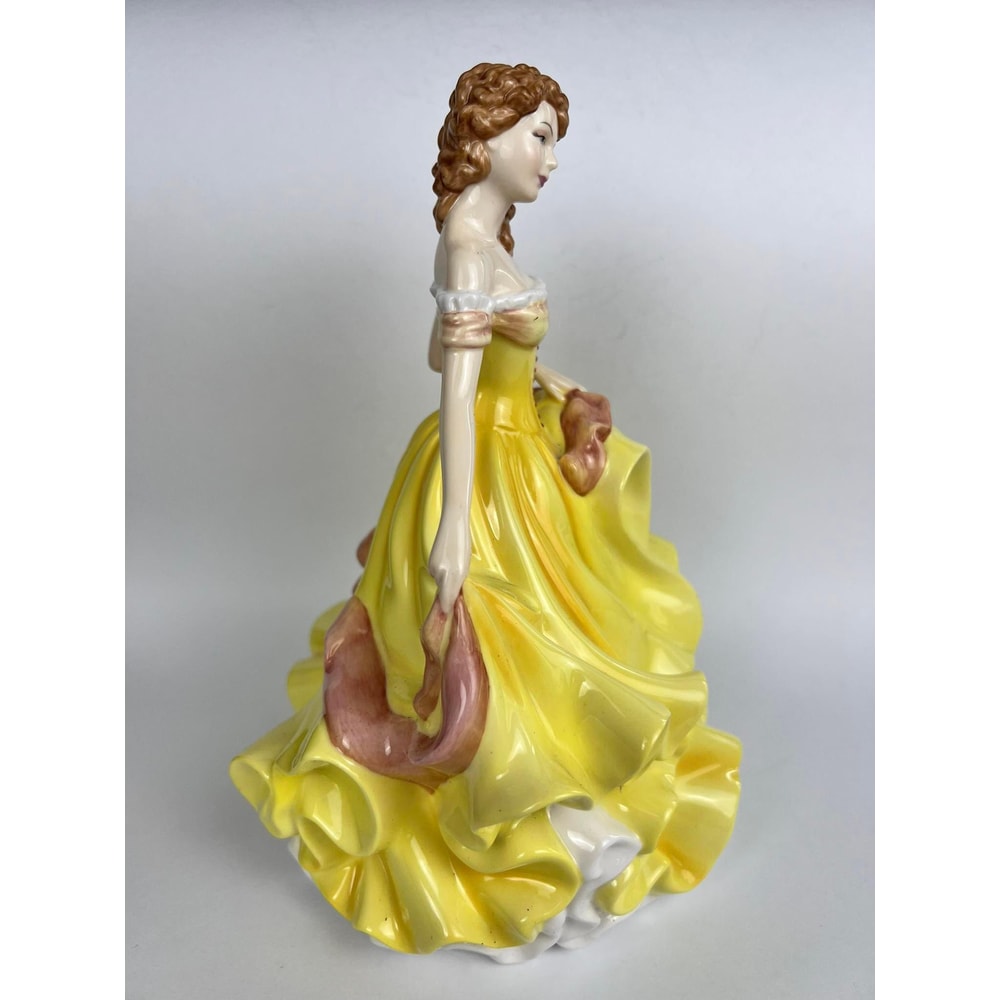 Royal Doulton Vintage Collectible Porcelain Figure Statue Pretty Lady England 3