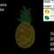 Pineapple Rhinestone Template 0