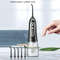 Oral Irrigator USB Rechargeable Water Flosser Portable Dental Water Jet 300ML Water Tank Waterproof Teeth Cleaner For Or 0
