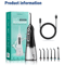 Oral Irrigator USB Rechargeable Water Flosser Portable Dental Water Jet 300ML Water Tank Waterproof Teeth Cleaner For Or 10