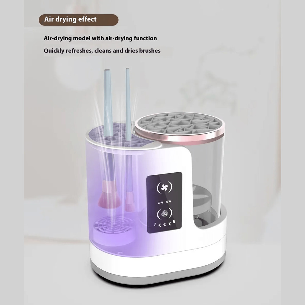 Electric Makeup Brush Cleaner Rechargeable Makeup Brushes Cleaning Tool Automatic Makeup Brush Clea 3