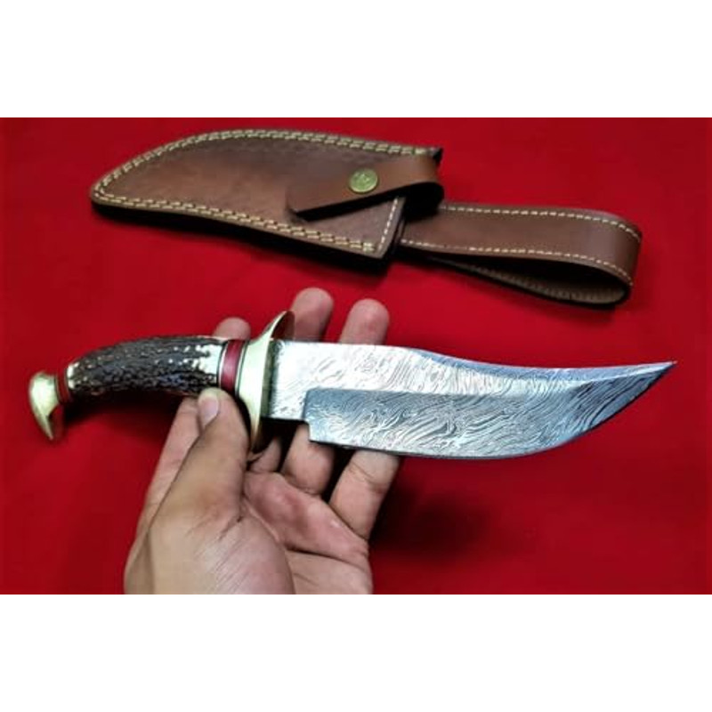 Genuine Multipurpose Knife Perfect For Hunting And Camping  11 Handmade Premium Quality Sharp Edge Fix Blade 0