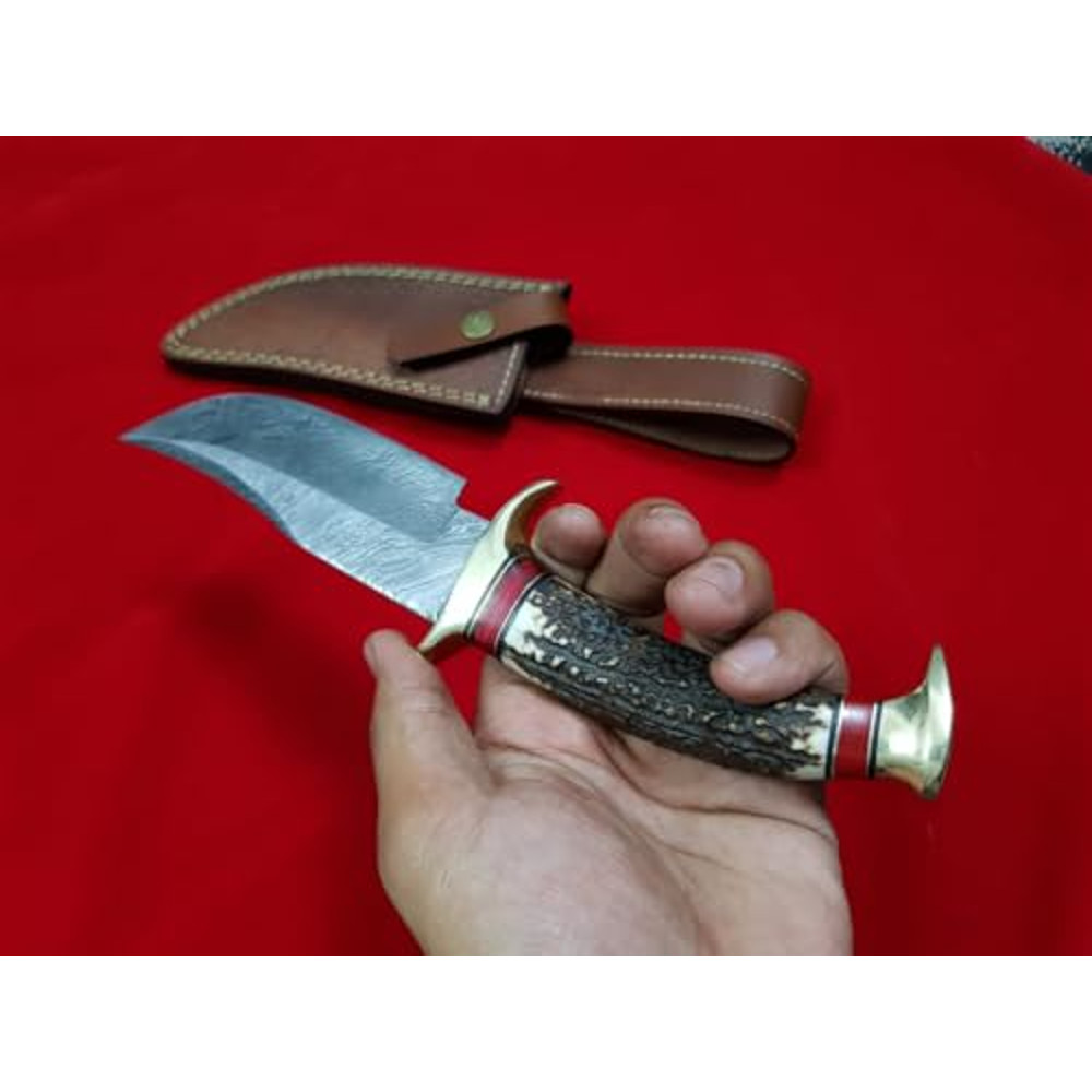 Genuine Multipurpose Knife Perfect For Hunting And Camping  11 Handmade Premium Quality Sharp Edge Fix Blade 1