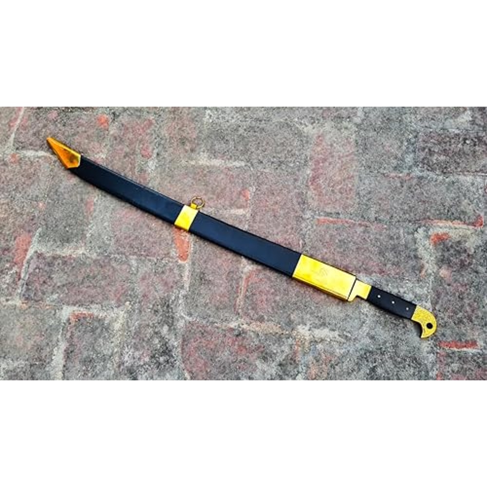 Classical Chinese Sword Ninja Sword Katana Sword Historical Traning Sword Halloween Costumewith Wooden Scabbard 2