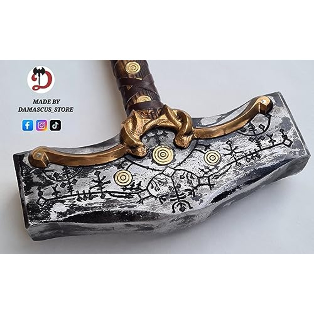 Mjolnir Hammer From God Of War Thor Norse Vikings Hammer Of Thunder God Of War Ragnarok Thor Hammer 3