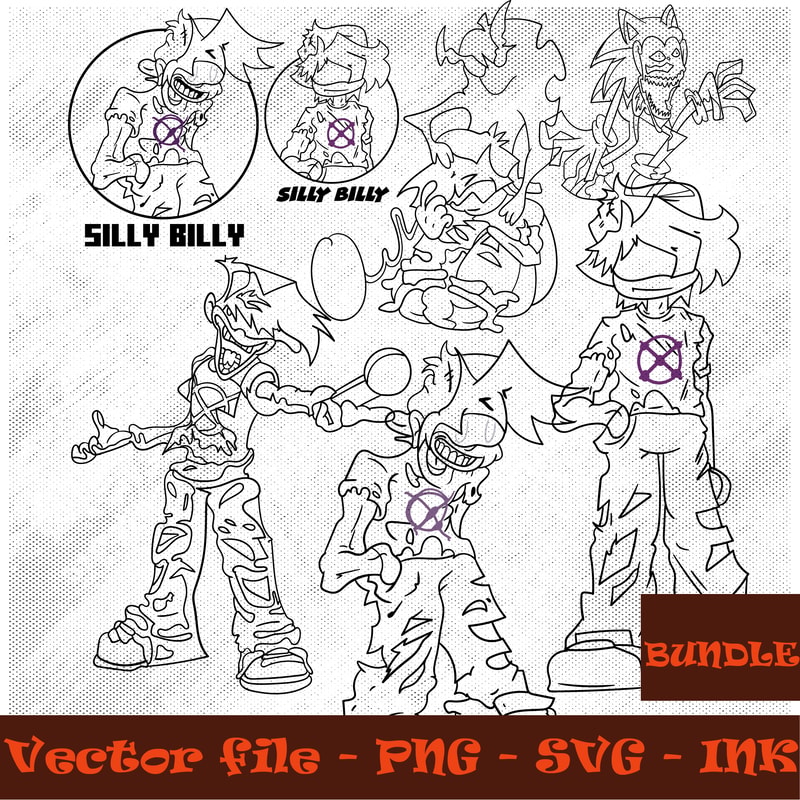 Silly Billy SVG, Silly Billy Png Coloring pages Silly Billy | Inspire ...