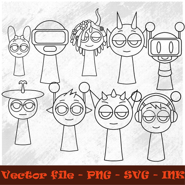 Orange Raddy Fun Bot,Garnold,Green Vineria,Orange Oren,Raddy,Silver Clukr | Inspire ...