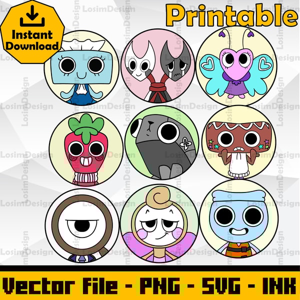 Editable Sticker ,Sprout,Razzle Dazzle,Pebble,Glisten,Finn,C | Inspire ...