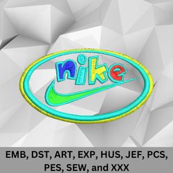 cute nike embroidery logo premium custom patch for jackets, hats, and bags iron-on or sew-on.
