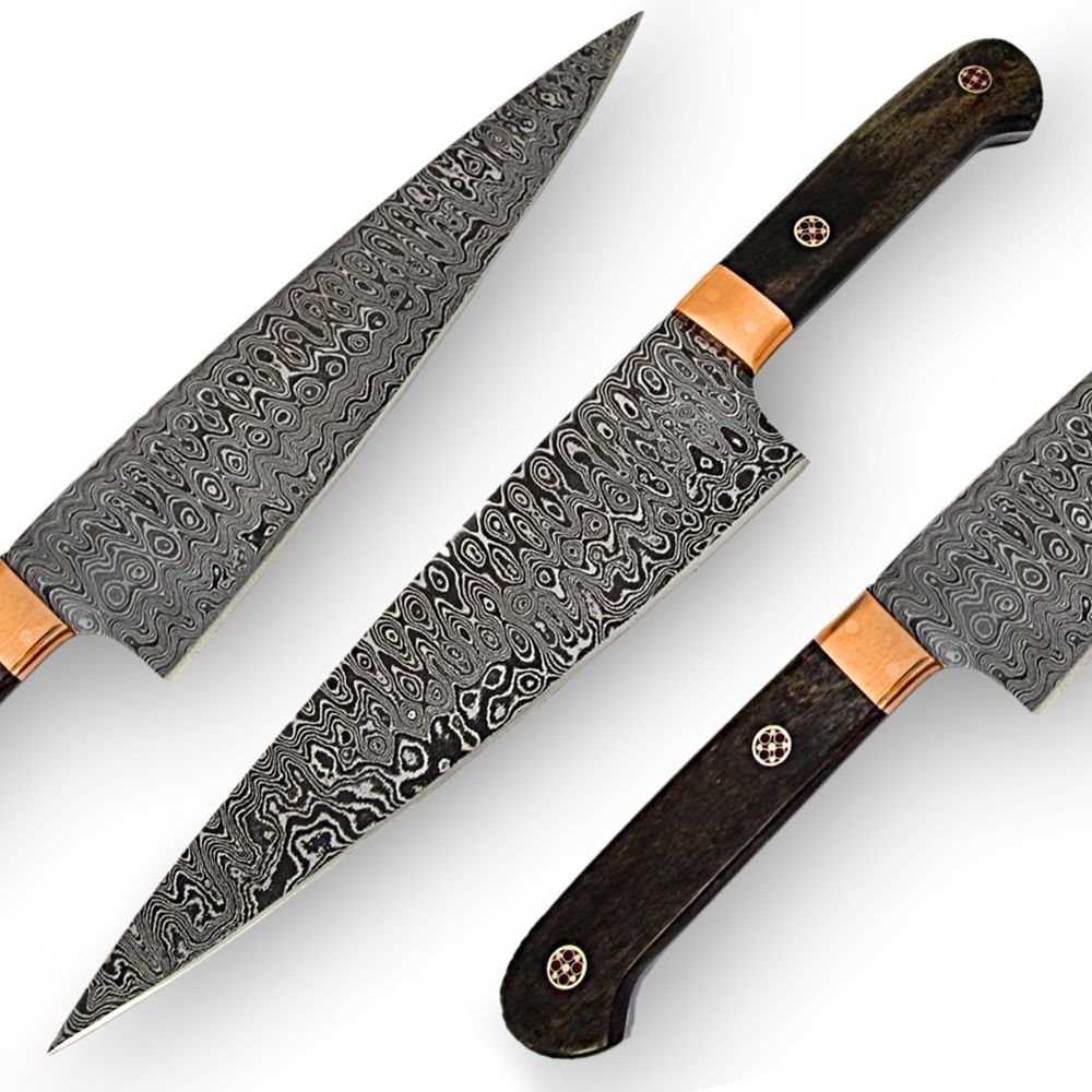 Artisan Damascus Chefs Knife Precision Meets Elegance Handcrafted Damascus Chef Knife Superior Strength And Style 0