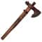21 TOMAHAWK AXE DAMASCUS AXE HAND FORGED HUNTING AXE CAMPING AXE SHEATH WOOD HANDLE 2