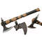 22 SPIKE AXE HANDMADE HIGH CARBON STEEL VIKING AXE WOOD CUTTING AXE  SHEATH WOOD HANDLE 0