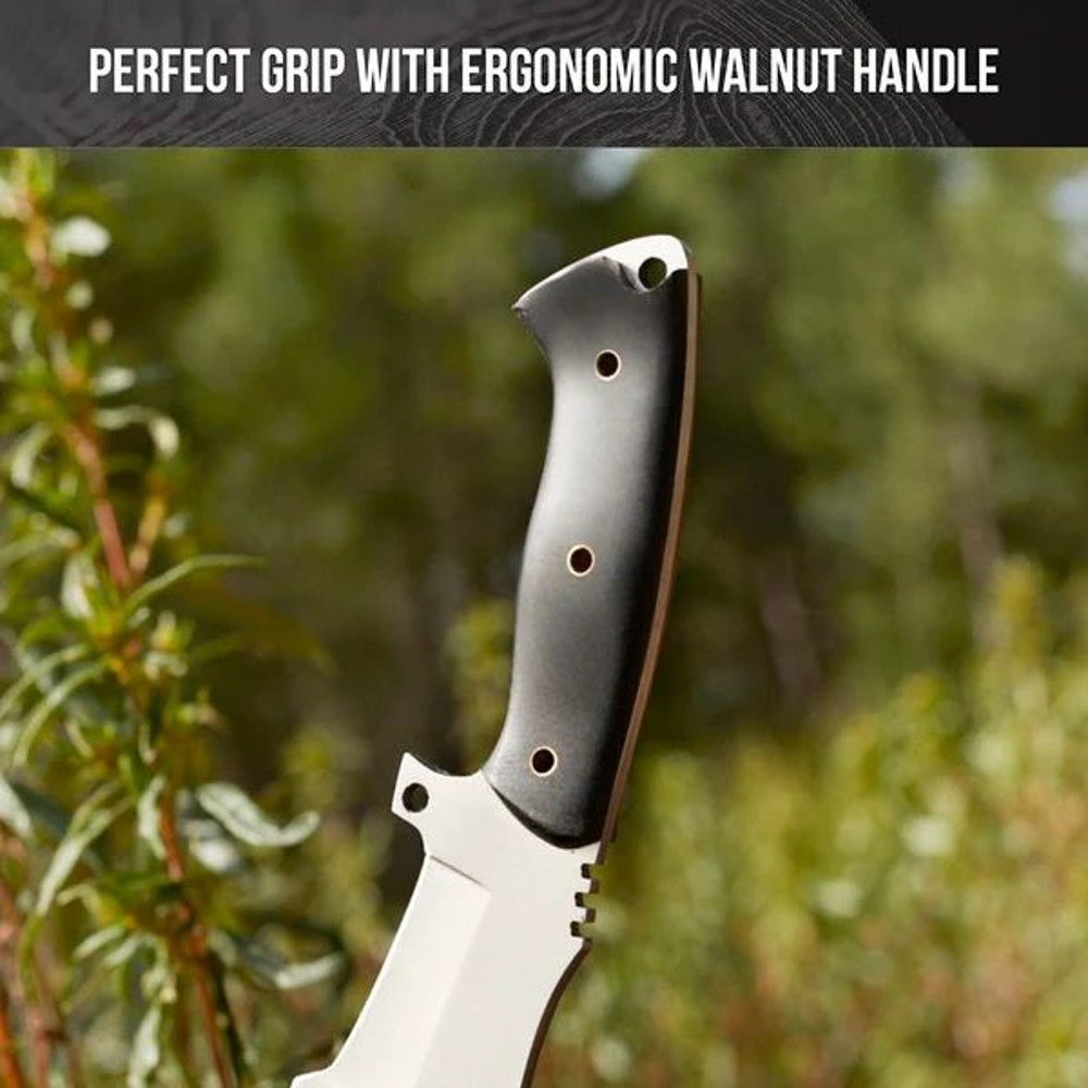 Custom Handmade D2 Steel Blade Tracker Knife Tactical Hunting Survival Knife With Sheath Perfect Fo 2