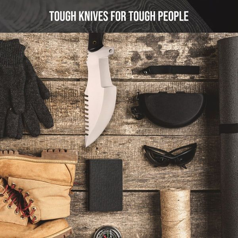 Custom Handmade D2 Steel Blade Tracker Knife Tactical Hunting Survival Knife With Sheath Perfect Fo 3