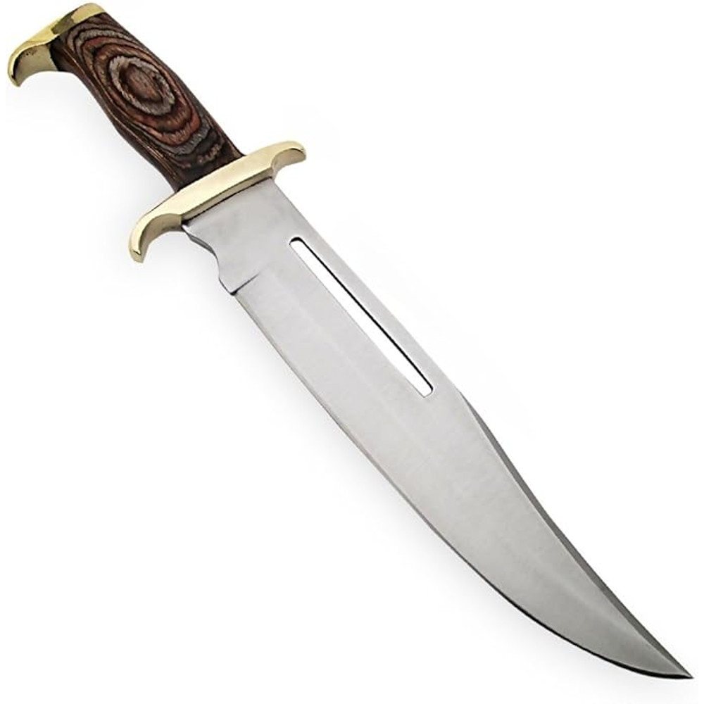 Armory Replica West Hunting Knife For Outdoor Adventures Survival Hard Wood Handle Knife With Shea 1