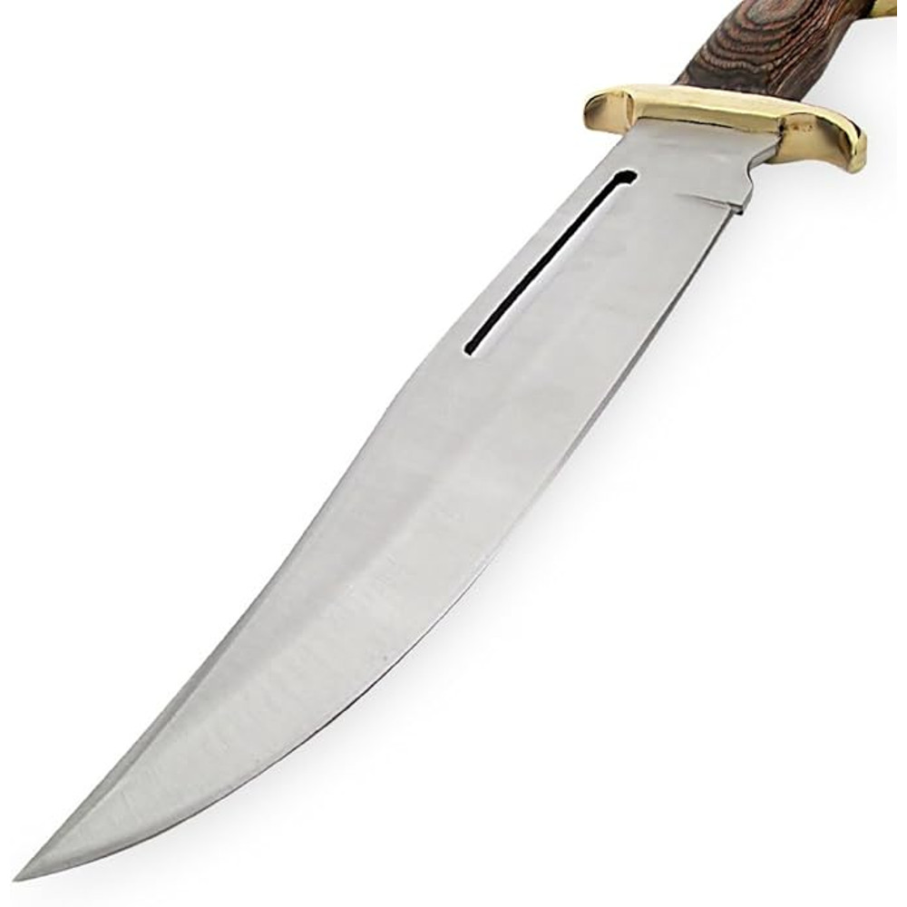 Armory Replica West Hunting Knife For Outdoor Adventures Survival Hard Wood Handle Knife With Shea 2