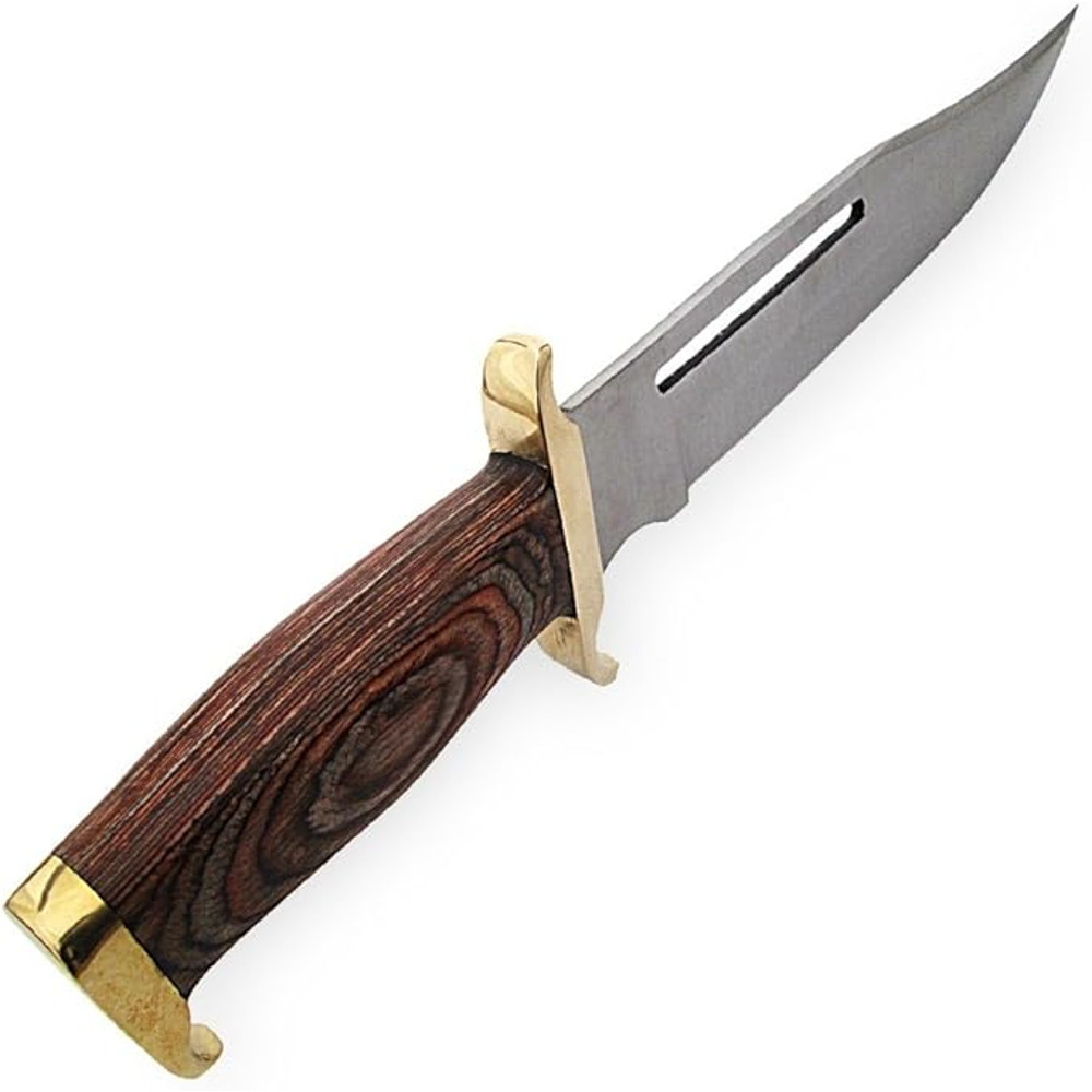 Armory Replica West Hunting Knife For Outdoor Adventures Survival Hard Wood Handle Knife With Shea 3