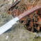 COLLECTIBLE SWORD HANDMADE D2 STEEL BLADE FULL TANG CAMPING MACHETE SWORD WITH SHEATH WOOD HANDLE 6