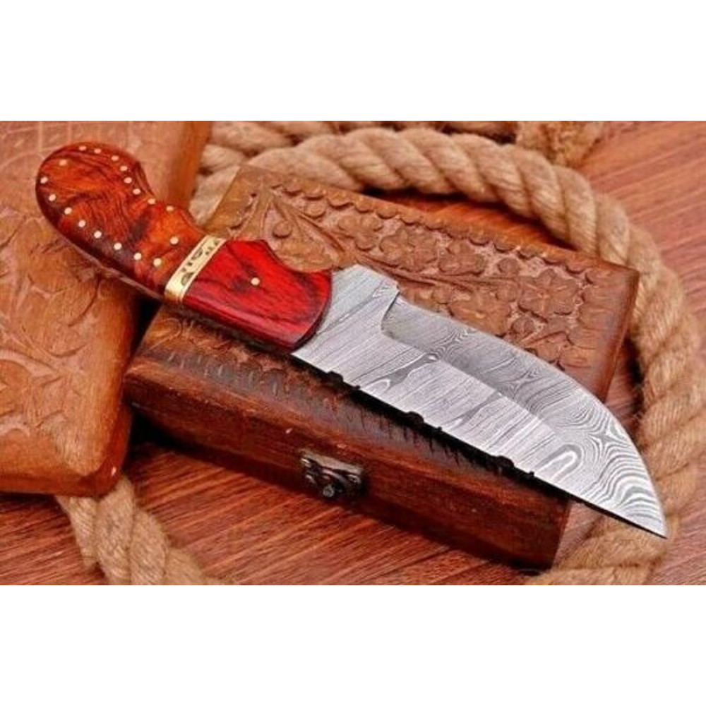 Steel Knife Handmade Knife Hunting Knife Army Knife Camping Knife Bowie Knife Handmade KnivesDamasc 0
