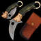 Damascus Steel Folding Knife 5
