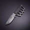 CUSTOM HANDMADE DAMASCUS STEEL SURVIVAL CAMPING FIXED BLADE HUNTING KNIFE 3