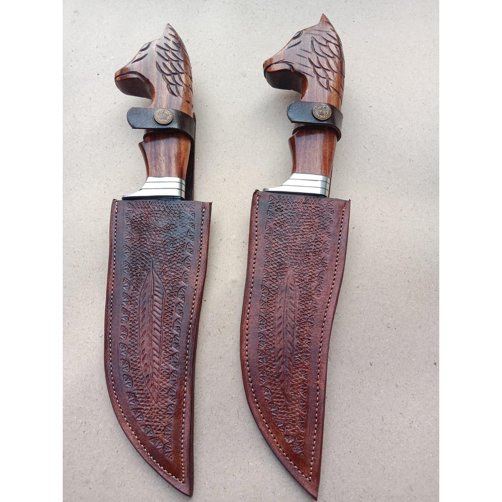 Blade D2 Steel Handle Ross Wood Blade Length 8inchHandle Length 5 Inch 3