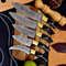 Custom Handmade Damascus Steel Knife Set 9to 13Blades 2