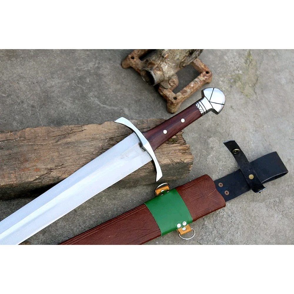 Medieval Arming Sword With Scabbard 4